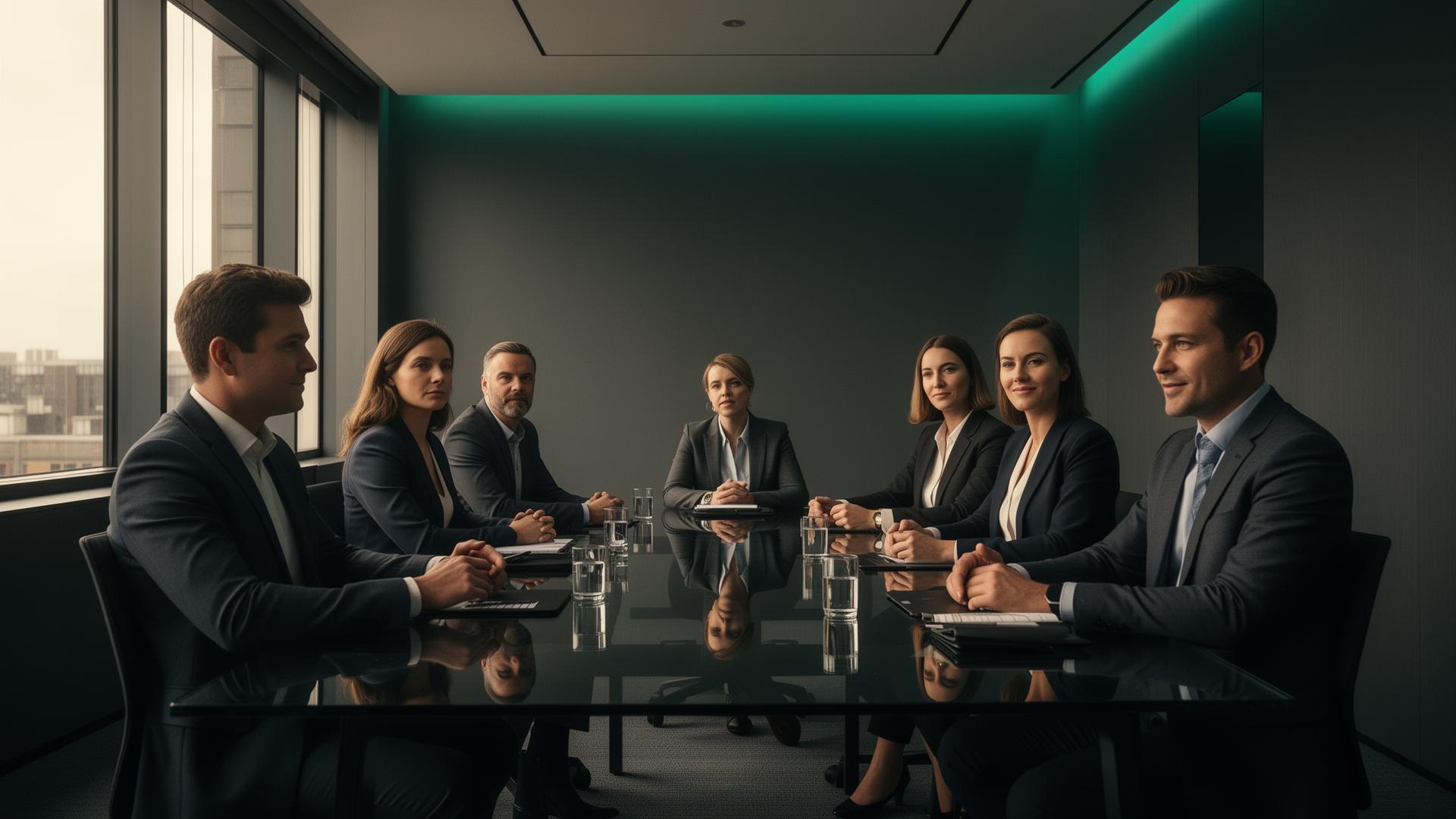 Secure Chain team collaborating in a modern UK office